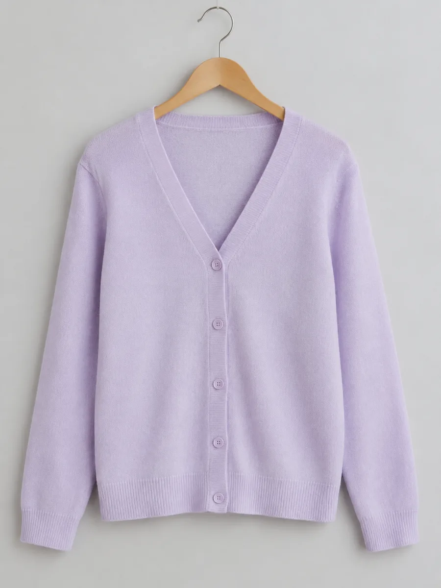 Pale lavender cardigan