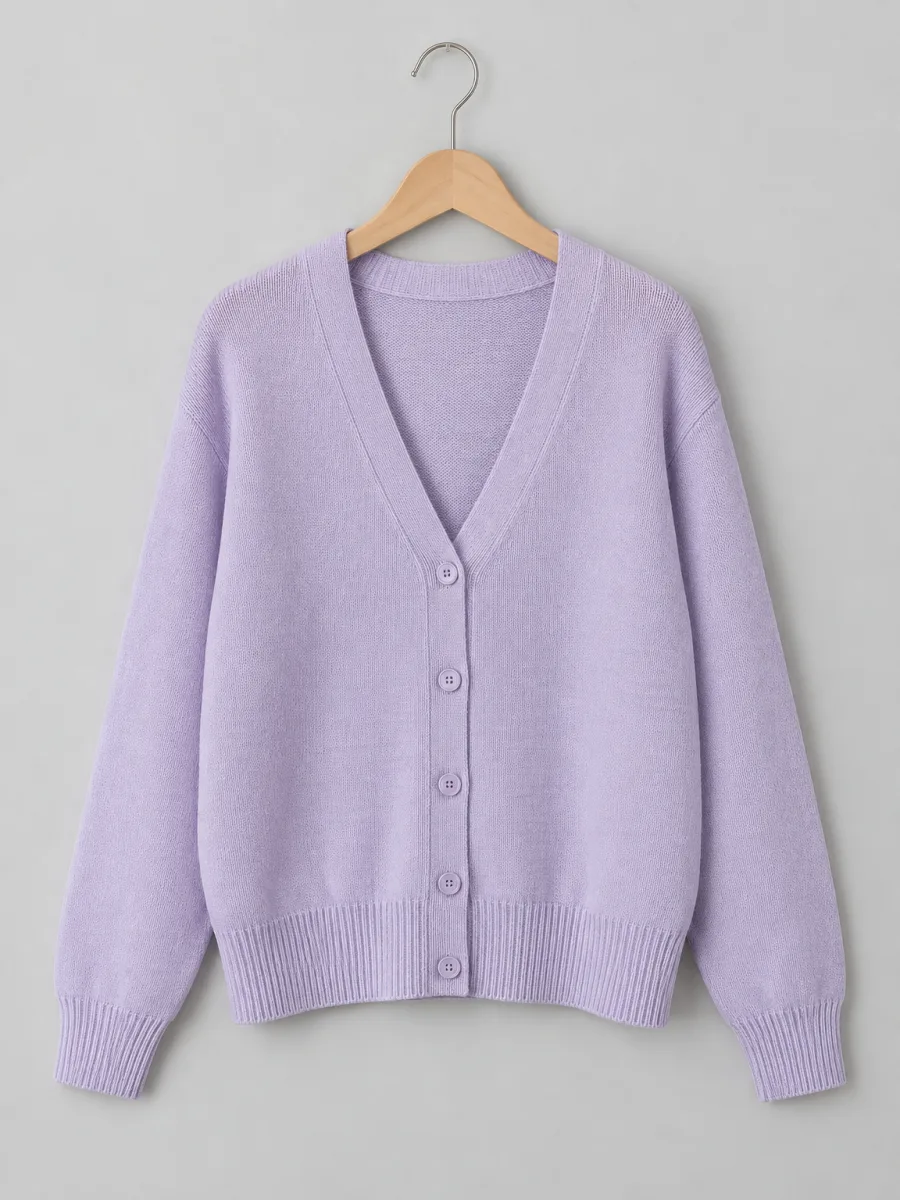 Pale lavender cardigan